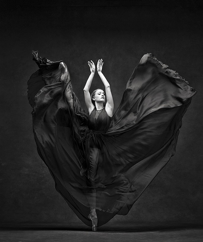 Ken Browar & Deborah Ory, Gillian Murphy
Archival pigment print on fiber paper, 24 x 20 in.
Principal, American Ballet Theatre, dress by Leanne Marshall