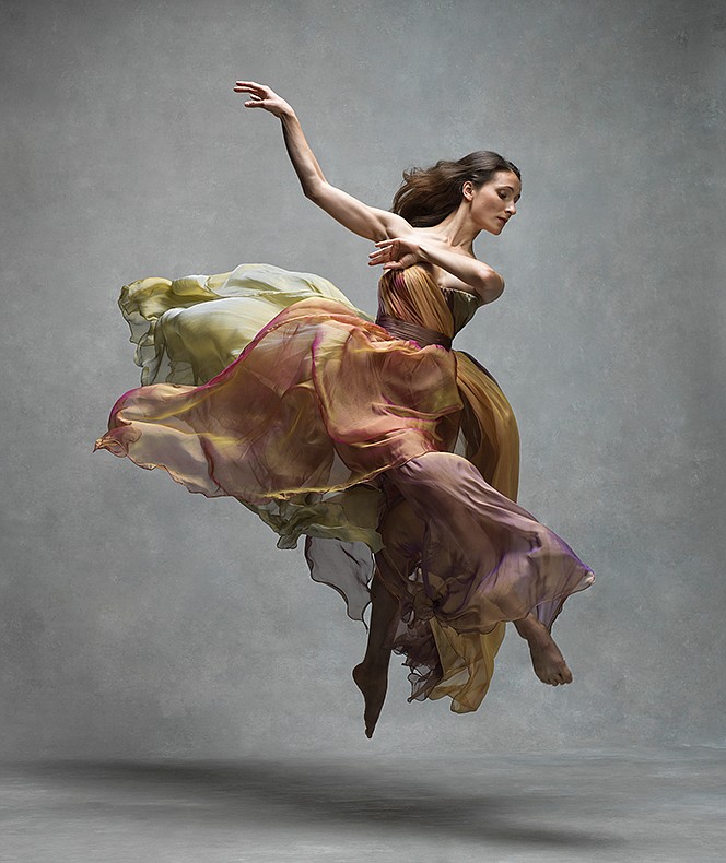 Ken Browar & Deborah Ory, Masha Dashkina Maddux 
Dye sublimation print on aluminum, 50 x 42 in.
Principal, Martha Graham Dance Company