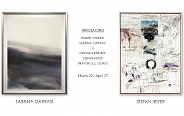 Past Exhibitions: Introducing Sabrina Garrasi & Stefan Heyer Mar 22 - Apr 27, 2019
