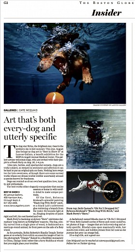 News: At âBest in Show II,â at Lanoue Gallery, Art Meets Arf, August 15, 2018 - Cate Mcquaid for The Boston Globe
