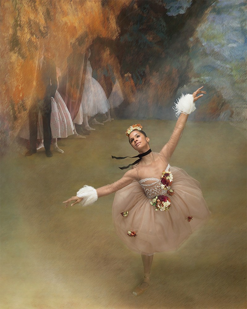 Ken Browar & Deborah Ory | Misty Copeland (After Degas, 