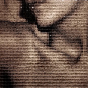 Pamela Stretton - Fed Up 40 x 40 in.