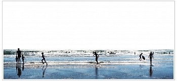 Marc Harrold - Beach 50 26 x 57 in.