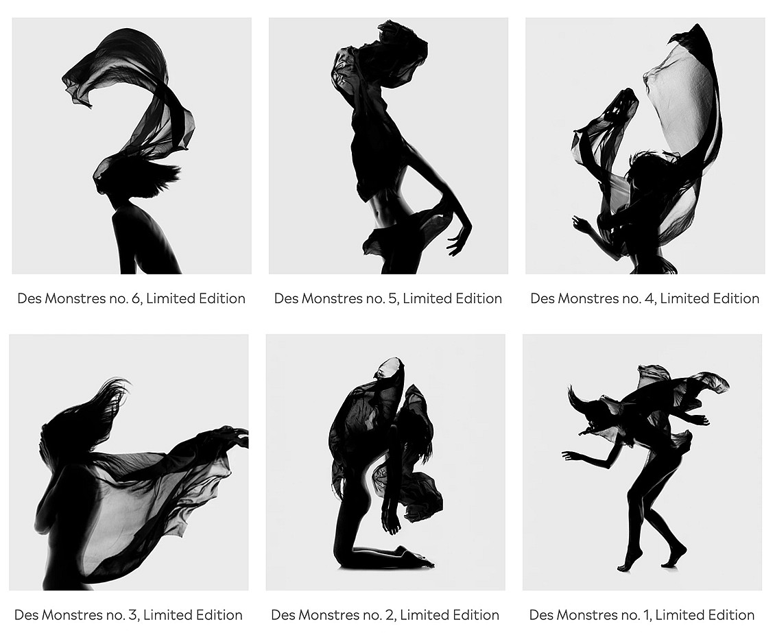 Flora Borsi, Des Monstres Series 1-6
Archival pigment print, sizes varies