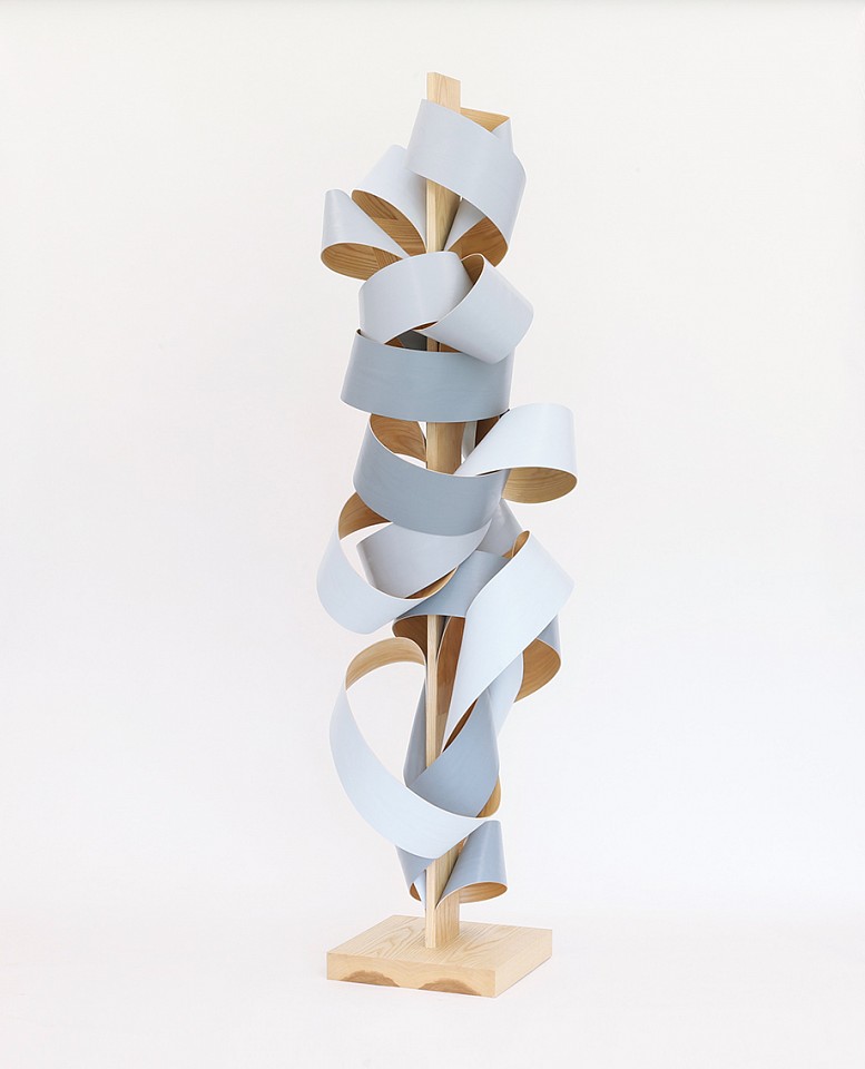 Jeremy Holmes, Tangle (Totem)
Painted white ash, 91 x 26 x 26 in.