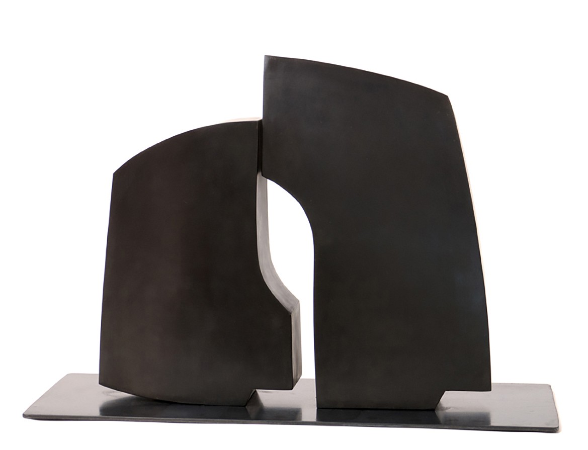 Pascal Pierme (sculpture), Confidence (Black Patina)
Steel, 16 1/2 x 24 x 10 in. or 24 x 36 x 12 in.