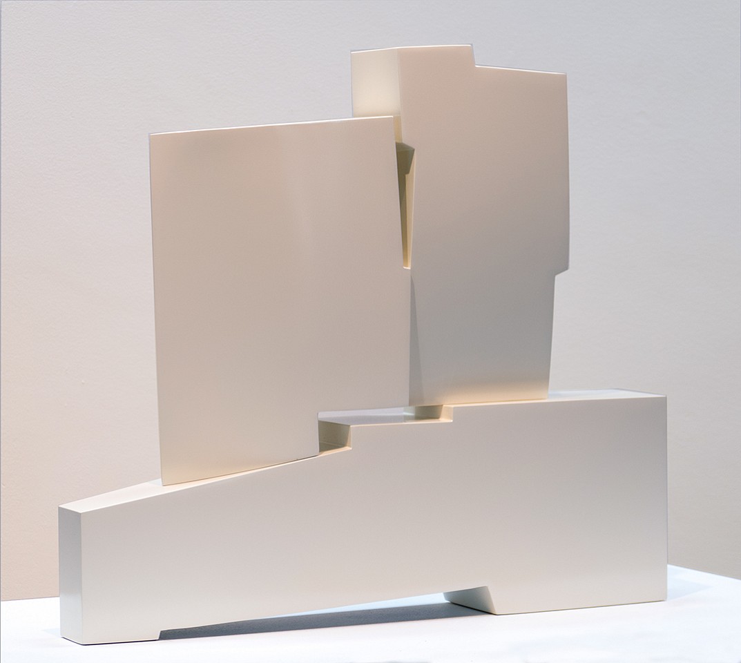 Pascal Pierme Sculpture, Medium Aclair (White)
Steel, 20 x 22 x 4 in.