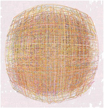 Henry Mandell - Superunknown 36 C 45 3/4 x 44 in.