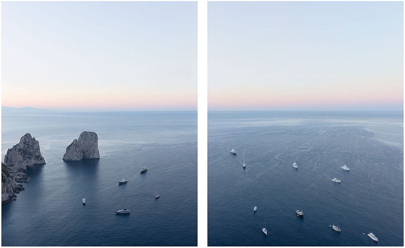 Jonathan Smith, Yachts-First Light (Capri)
Chromogenic print, 40x64”, 50x80", 70x114"