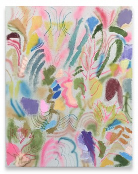 Sarah Giannobile - Cleome III 24 x 18 in.