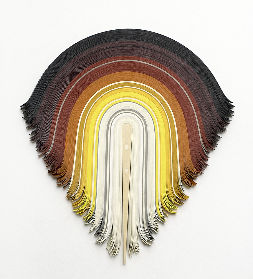 Derrick Velasquez, Untitled 361 (Sold)
Marine vinyl and wood, 31 x 29 x 1 in.