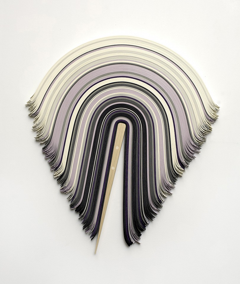 Derrick Velasquez, Untitled 372 (On hold)
Marine vinyl and wood, 33 x 30 x 1 in.