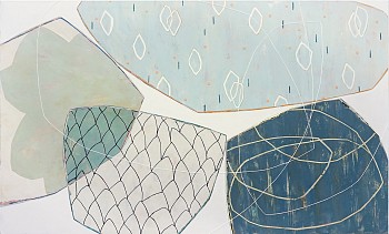 Karine Leger - To Sing Outside (Sold) 36 x 60 in.