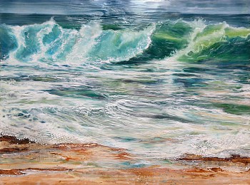 Robin Luciano Beaty - Glissando No. 5 36 x 48 in.