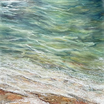 Robin Luciano Beaty - Regressando 48 x 48 in.