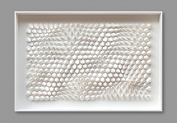 Anna Kruhelska - Untitled 272 (Sold) 32 x 48", (art may be oriented horizontally or vertically) framed with non-reflective glass
