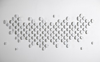 Carolina Sardi - White 45 x 115 x 2 in.