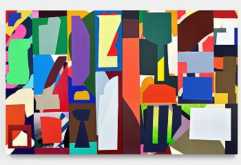 William LaChance - Truro Variation (diptych) 60 x 96 in.