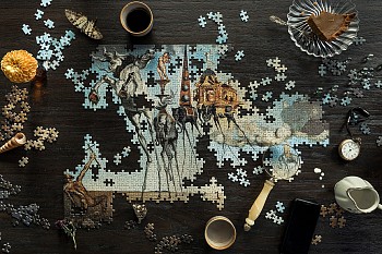 Christos Palios - Space Elephants, Proverbial Eggshells”¦ edition offered in 4 sizes