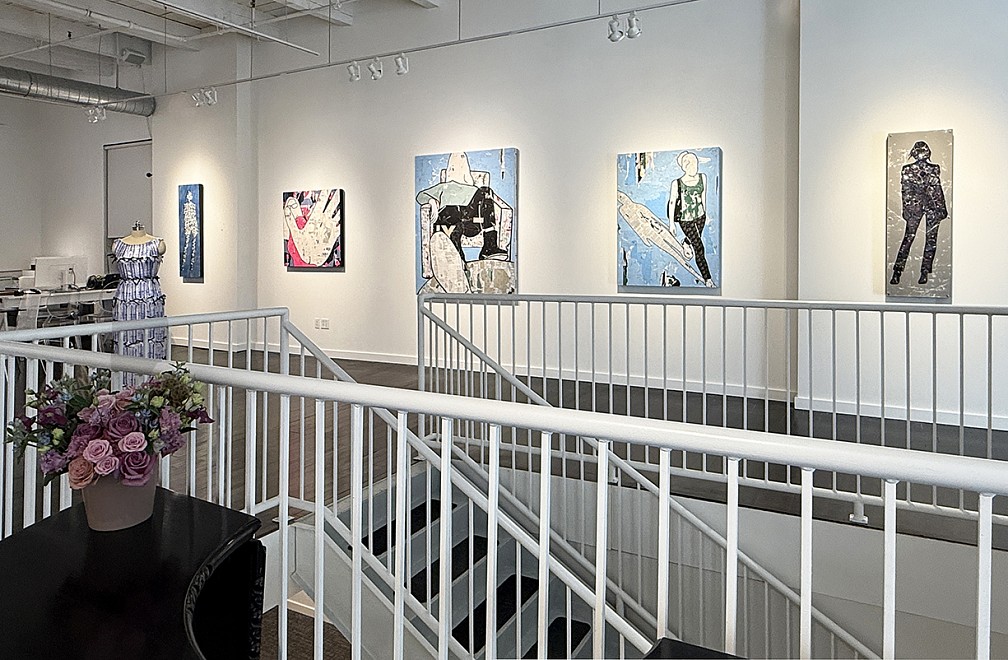 Jane Maxwell: "In Your Face" - Installation View