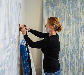 Work:&nbsp;Audra  Weaser Audra Weaser in studio