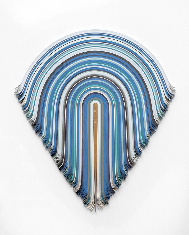 Derrick Velasquez, Untitled 506
Vinyl and birch, 42 x 35 in.