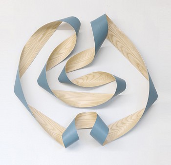 Jeremy Holmes -&nbsp;Untitled (Gray Blue) 52 x 48 in.