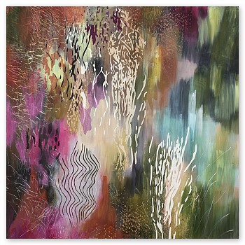 Laura Fayer -&nbsp;Radiant Oasis 60 x 60 in.