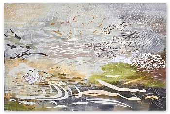 Laura Fayer -&nbsp;Secret Wisdom 40 x 60 in.