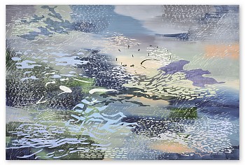 Laura Fayer -&nbsp;What the Day Remembers 40 x 60 in.