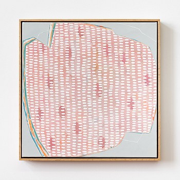 Work:&nbsp;Vue du Ciel No. 5 25 1/4 x 25 1/4 in. framed