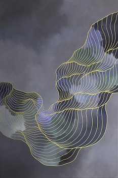 Tracie Cheng -&nbsp;May We All Be So Lucky 60 x 40 in.