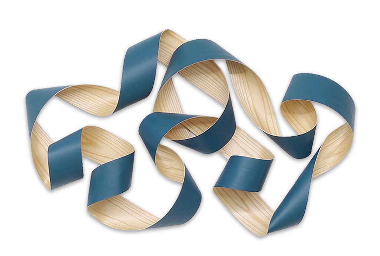 Jeremy Holmes, Untitled Teal (Sold)
Painted white ash, 32 x 48 in.