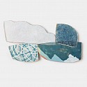 Karine Léger, Paysage d'avril
Acrylic on wood panel