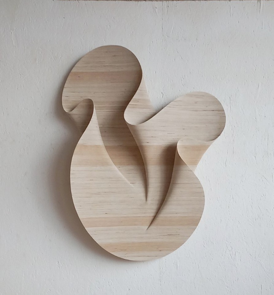 Daniel Mirchev, Air II
Layered plywood, 55 x 47 x 8 in.