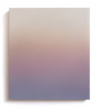 Lindsy Halleckson -&nbsp;Skywatching: Belt of Venus (Cuttyhunk, Civil Dusk Sept. 2025) 40 x 36 in.