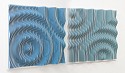 Anna Kruhelska, Parallel Perspectives 21 & 22
Mixed media on panel